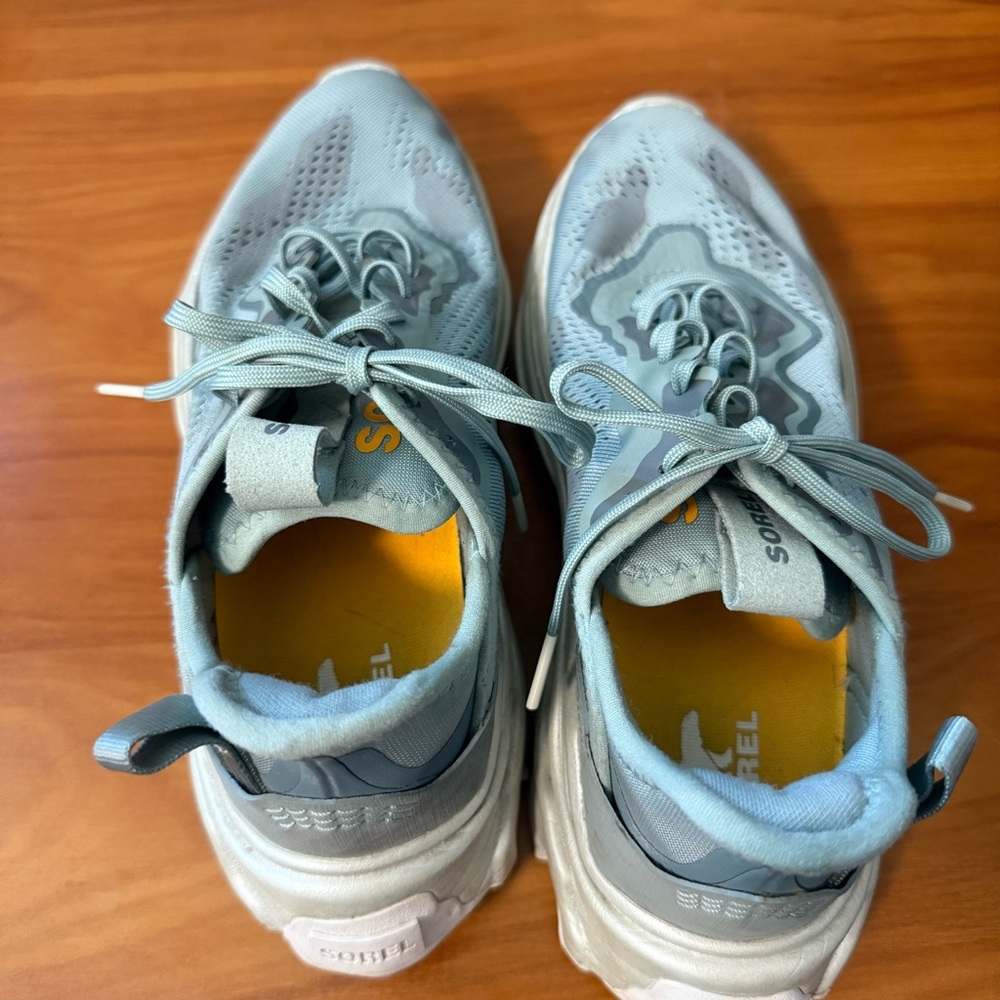 Stylish Blue Women's Sneakers - Picture 6 of 8